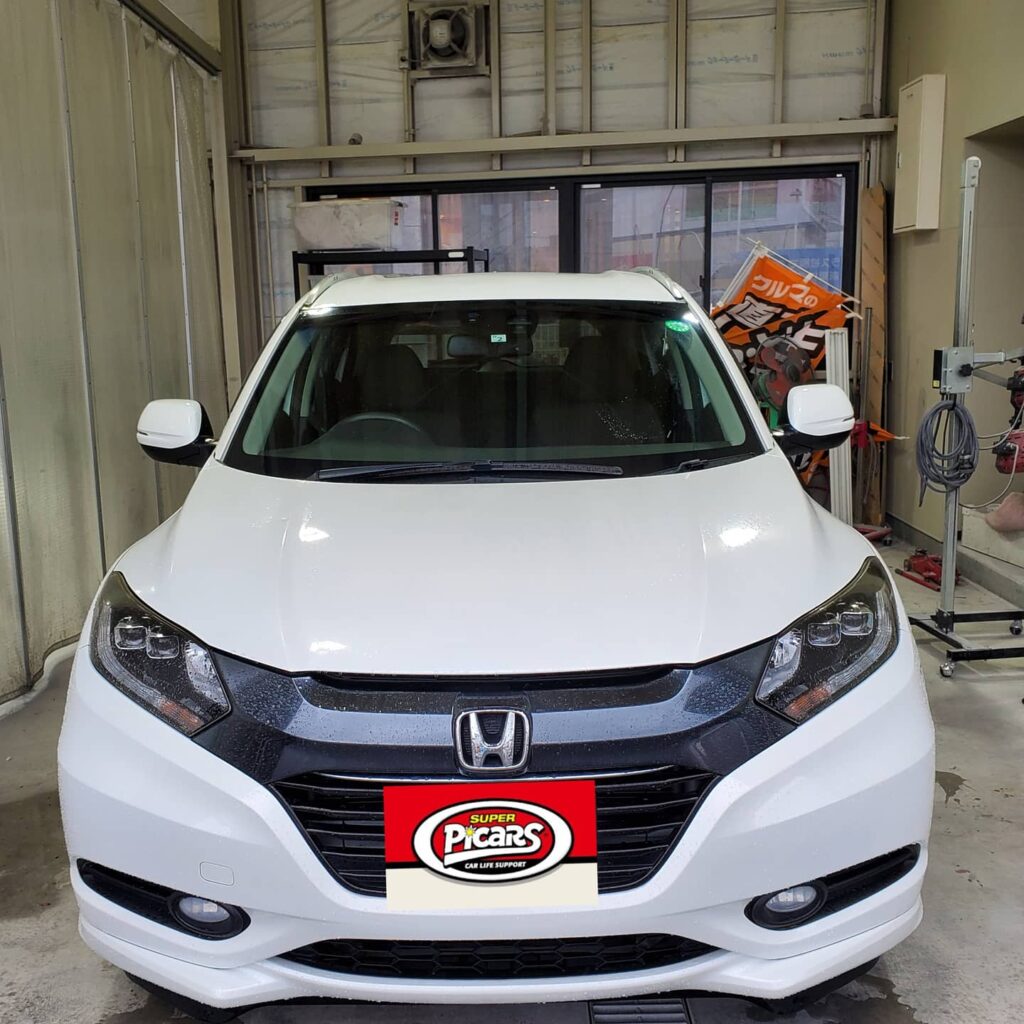 ベゼル 凹み補修 清水町のお客様です 車の事ならフジプロ 駿東郡清水町 沼津市 三島市 長泉町